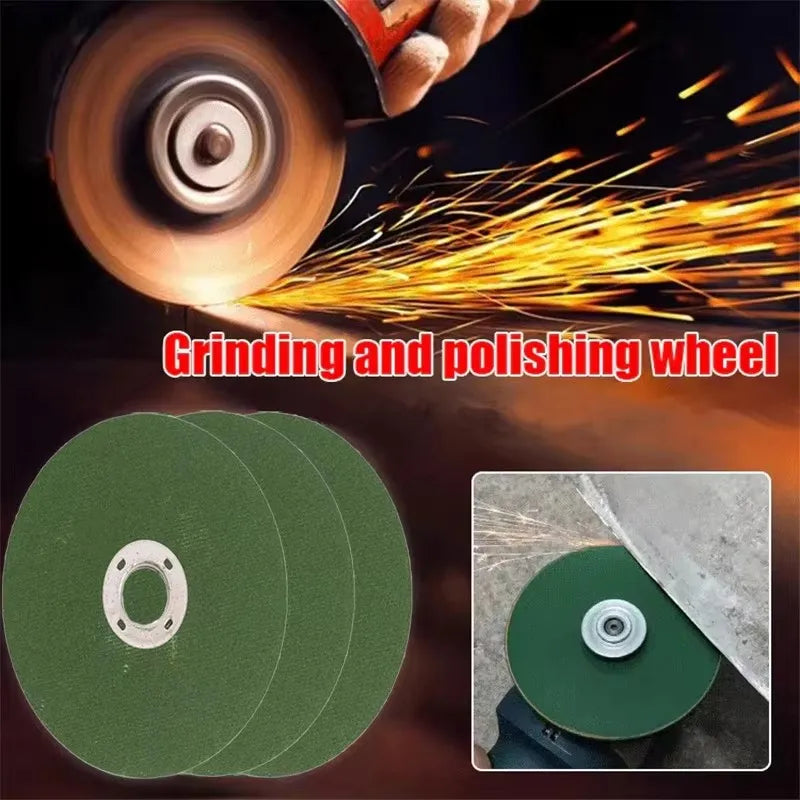 100mm Grinding Wheel Thickened Cutting Disc Stainless Steel Abrasive Polishing Pad for Stone Marble Granite Iron Alloy Cerme Qme