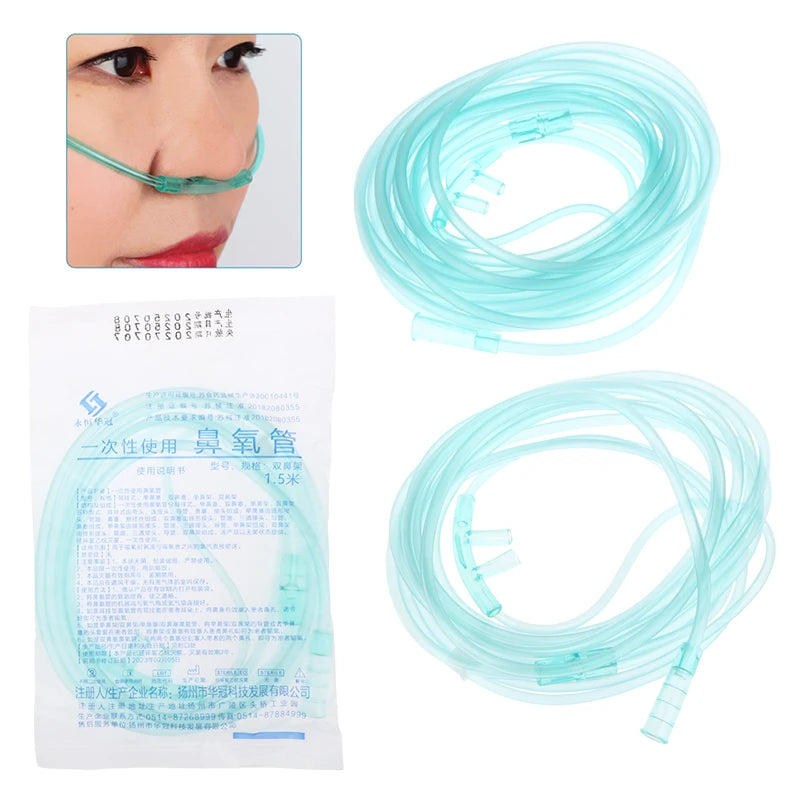 1 5 2 3 5m Disposable Nasal Cannula Double Tubing Stuffy Nose Oxygen Qme