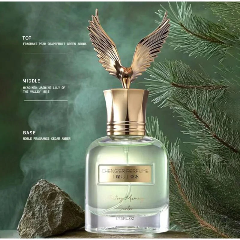 Creative Eagle Design Eau De Toilette Fresh Body Spray Romantic Ocean Qme Green 50ml
