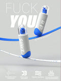 Soundproofing Middle Finger Earplugs Sleep Noise Prevention Dormitory Qme blue