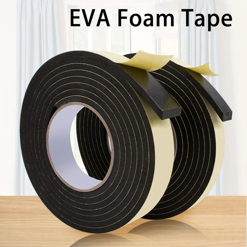 High-Adhesion EVA Foam Tape - Single-Sided, Crash and Shock Resistan Weatherproof Bonding Solution for Industrial Applications Qme