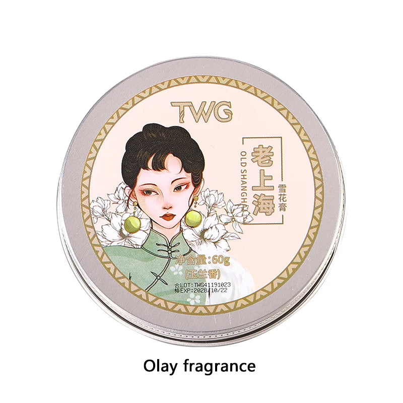 Snow Cream Long-lasting Moisturizing Refreshing Non Greasy Caring Qme Olay fragrance