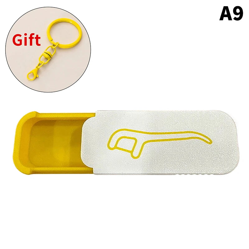 Mini Sliding Storage Box Small Items Home Office Travel Portable Qme A9
