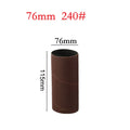 1pc 115mm Drum Sanding Sleeves 13/26/38/51/76mm Spindle Sanding Drum Sander Tool For Hobbies Carpentry Polishing Sanding Paper Qme 76mm 240Grit