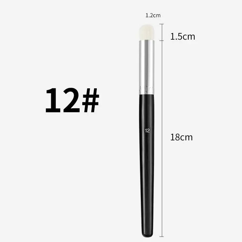 Painting Brush Nylon Miniature Brushes Professional Dry Paint Qme W12 Black