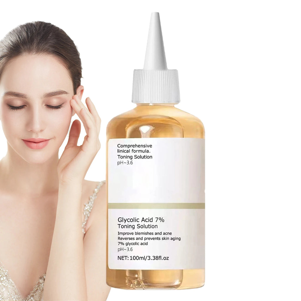 Glycolic Acid 7 Toner Nourishing Gentle Remove Acne Fade Fruit Qme