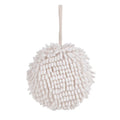 1pc Kitchen Hanging Quick-Drying Cleaning Handball, Hangable Bathroom Absorbent Soft Accessories, Home Towels Hand Towel Qme White
