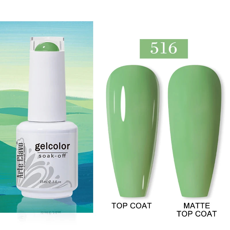 Arte Clavo Gel Nail Polish Spring 140 Colors Summer Decoration Semi