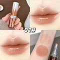 Glossy Mirror Lipstick Gege Bear Red Brown Shade Moisturizing Qme GX1568-01