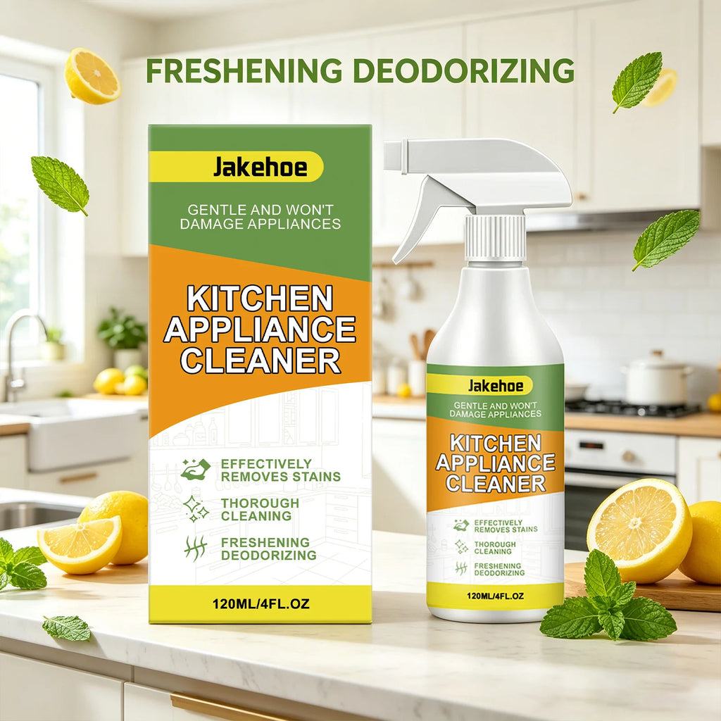 Kitchen Appliance Cleaning Spray Removing Stains Penetrate Grease Elegant Fragrance High-Efficiency Formula Heavy Duty Degreaser Qme