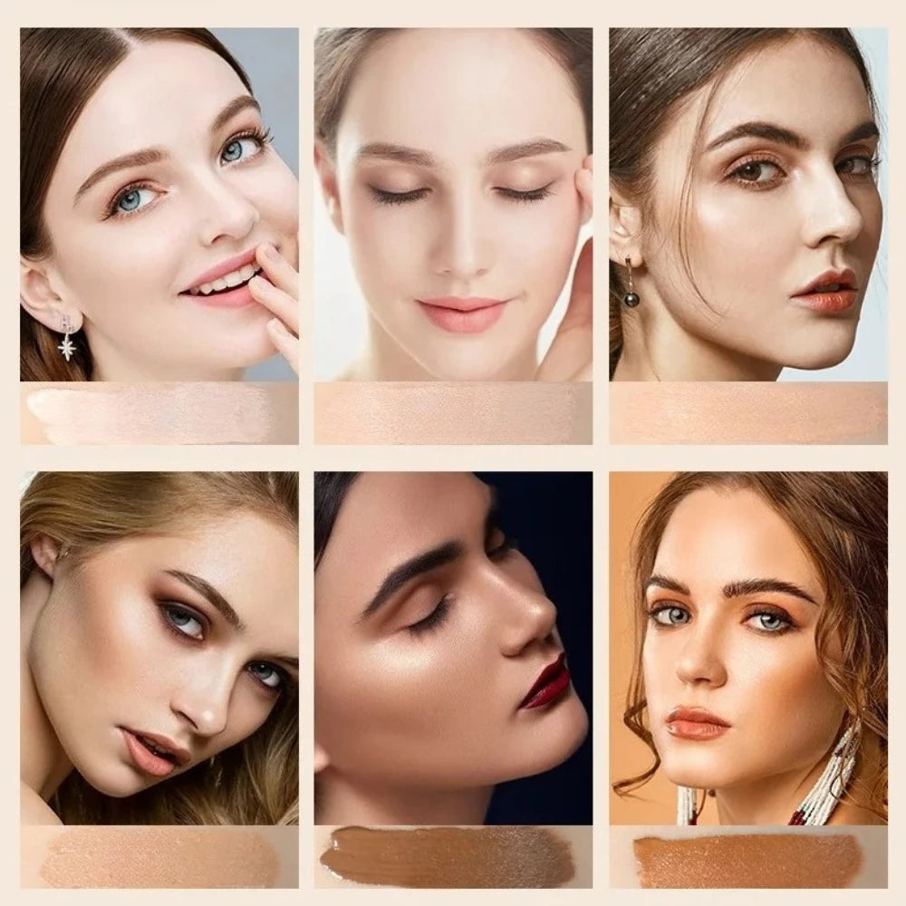 Liquid Concealer Matte Coverage Waterproof Oil Control Moisturizing Qme