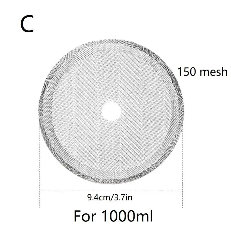 Stainless Steel French Press Filter Screens Reusable Fine Mesh For Home Coffee Brewing Qme C