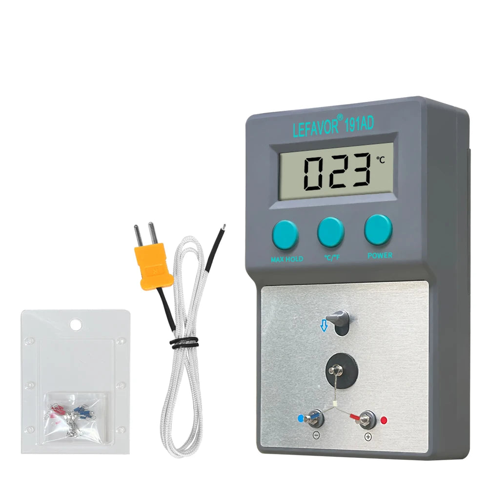 LF191AD Soldering Iron Tip Thermometer Temperature Tester 0-800 C 5 X Qme LF191AD