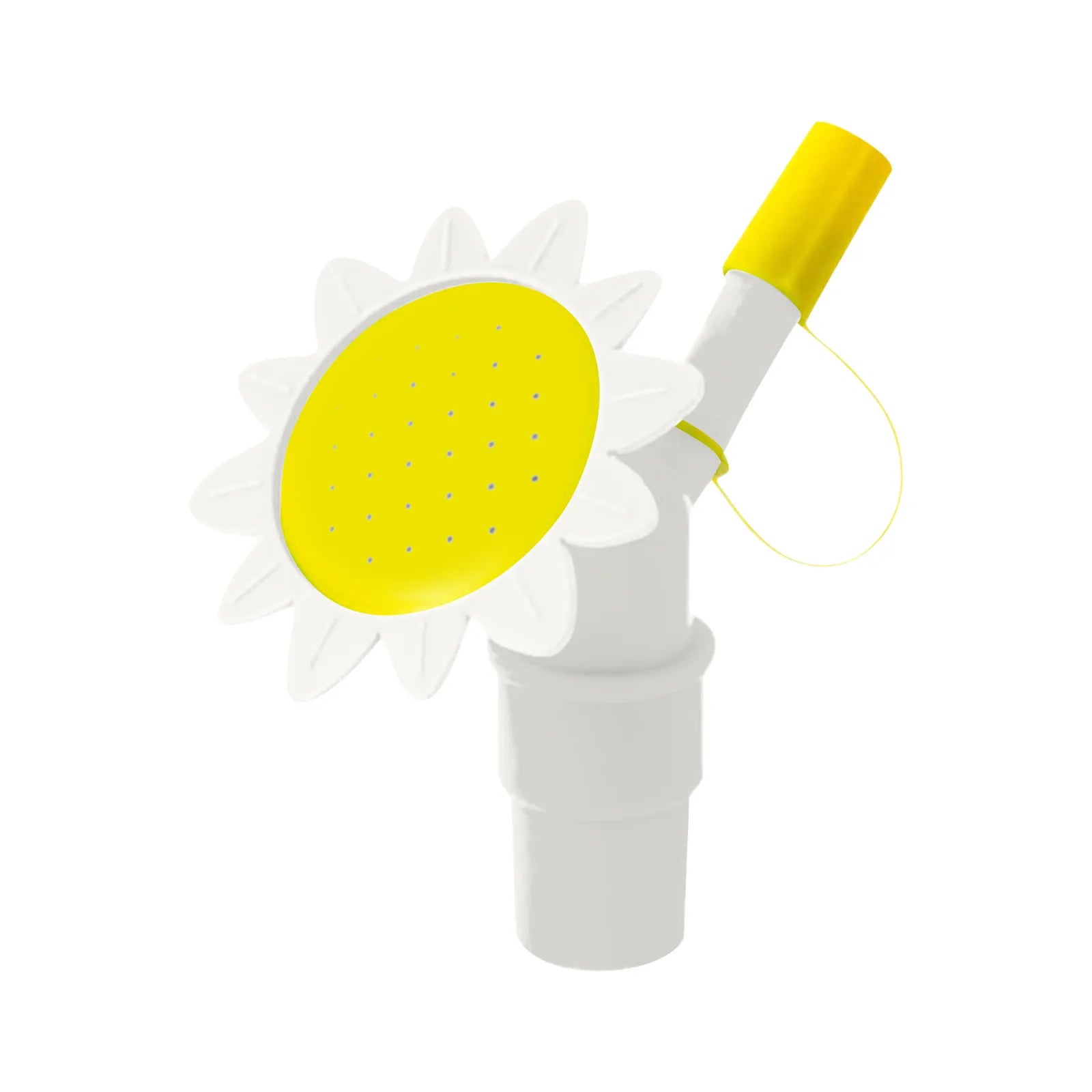 Plastic Sunflower Shaped Garden Plant Watering Sprinkler Head Irrigation Head Suitable For Indoor And Outdoor Nursery Potted Qme White