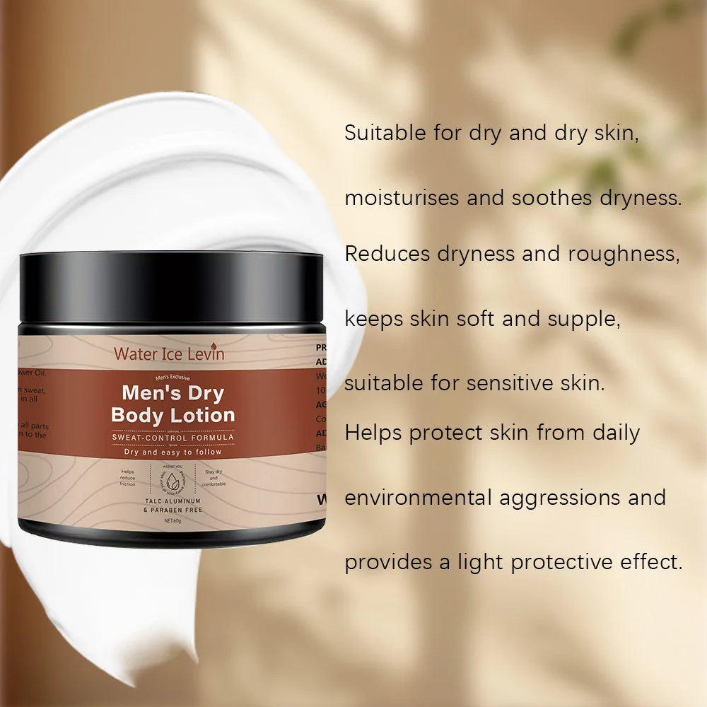 New Dry body lotion for men Moisturizing Face Cream with Hyaluronic Acid Skin Care for Men Collagen Moisturizer Cream 60g Qme