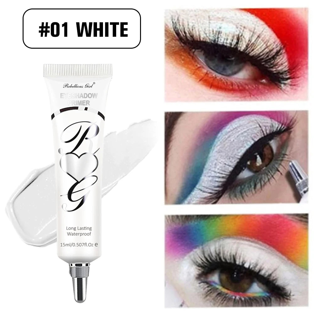 Eyeshadow Primer Cut-off Concealer 24-Hour Makeup Lasting Waterproof Qme 01