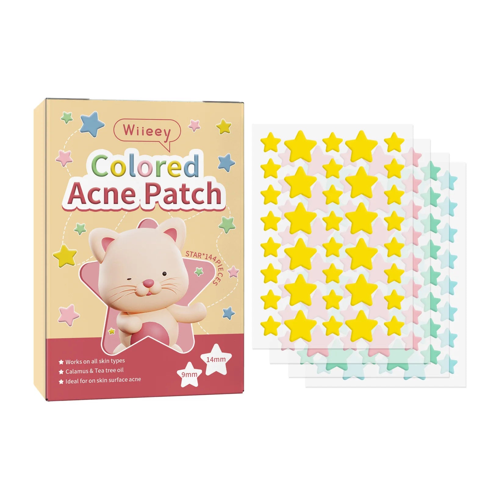 Star Pimple Patch Acne Colorful Invisible Removal Skin Care Stickers Qme Star CN