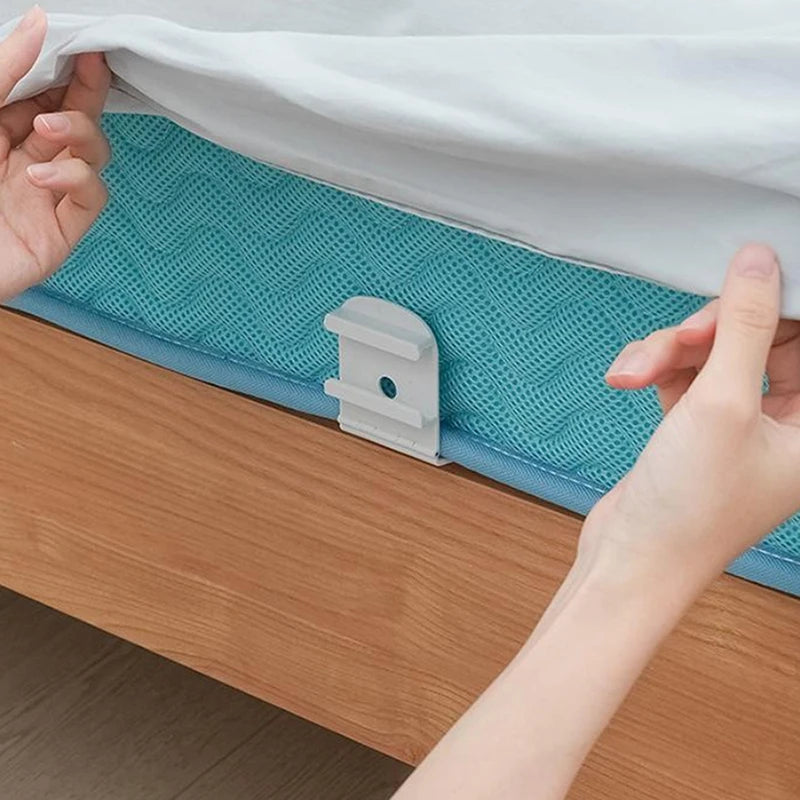 Sheet Straps Holder Clips Invisible Non-slip Fixing Devicebedsheet Qme