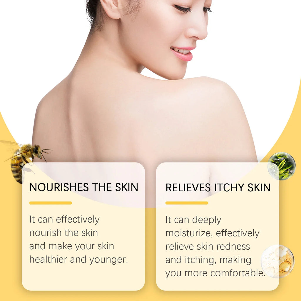 Bee Venom Face Cream Firming Lifting Soothing Lighten Redness Repair Damaged Skin Strengthen Barrier Brighten Nourish Body Cream Qme