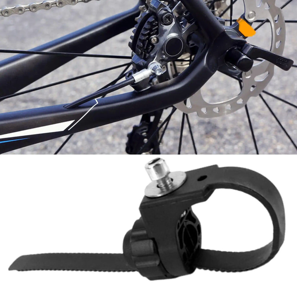Bike Fork Clamp Fork Mounting Bracket Adapter Front Rear Rack Adjustable Ring Modification Accessories 2x Installation Cycling Qme