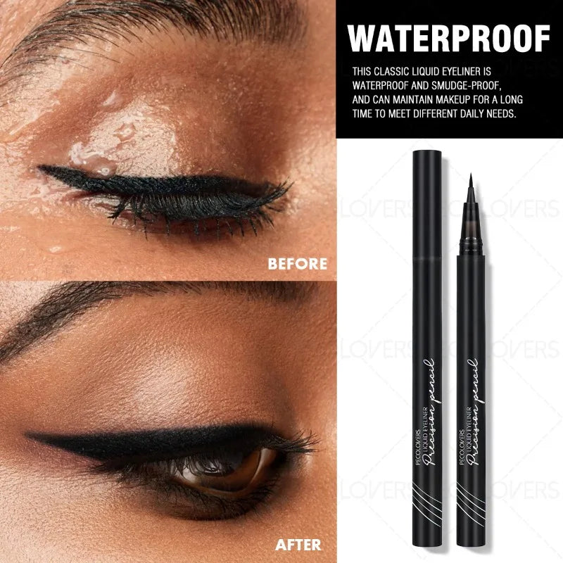 Liquid Eyeliner Quick Drying Without Making-up Waterproof Sweat-proof Qme