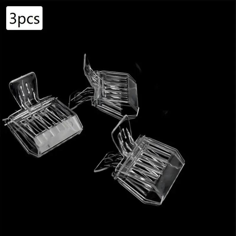 3/5 Transparent Clip-on Bee Cages, Plastic Clips, Queen Cages, Bee Catchers, Beekeeping Tools Qme A3