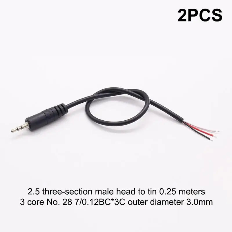 1 Mono Stereo Male Female Plug Jack Audio Connector 2Pin 3Pin 4Pin Qme A13