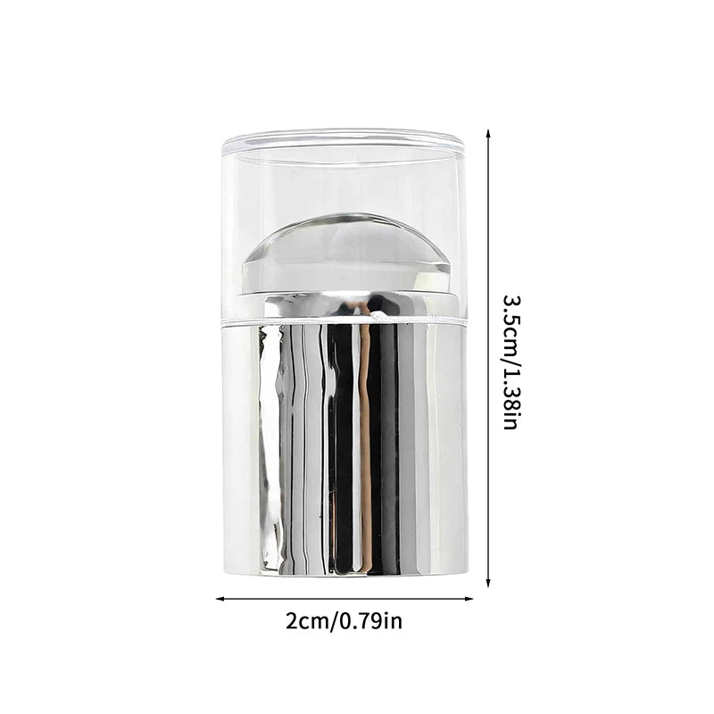 Jelly Silicone Nail Stamper Scraper Transparent Templates Stamp Qme