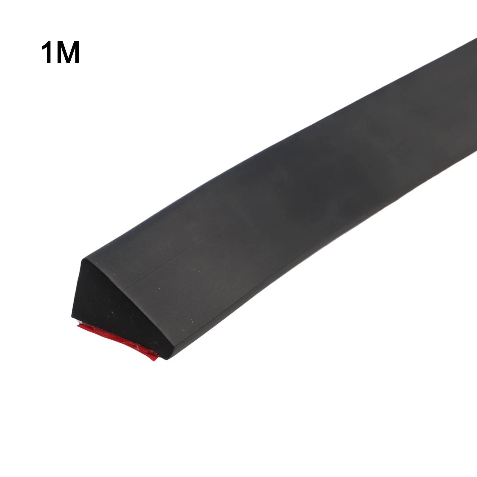 1 X Slope Climbing Strip For Sweeping Robot Flexible Silicone Ramp Threshold Strip Step Splicing Slope Bar Sweeping Robot Qme Black