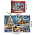 2024 Christmas Jigsaw Puzzles Animal Party 1000 Cardboard Material Qme A 1000PCS China Mainland