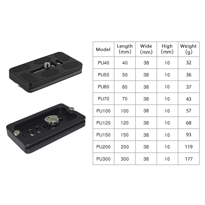 1 4 Screw Tripod Quick Release Adapter Aluminum Alloy Designed Qme