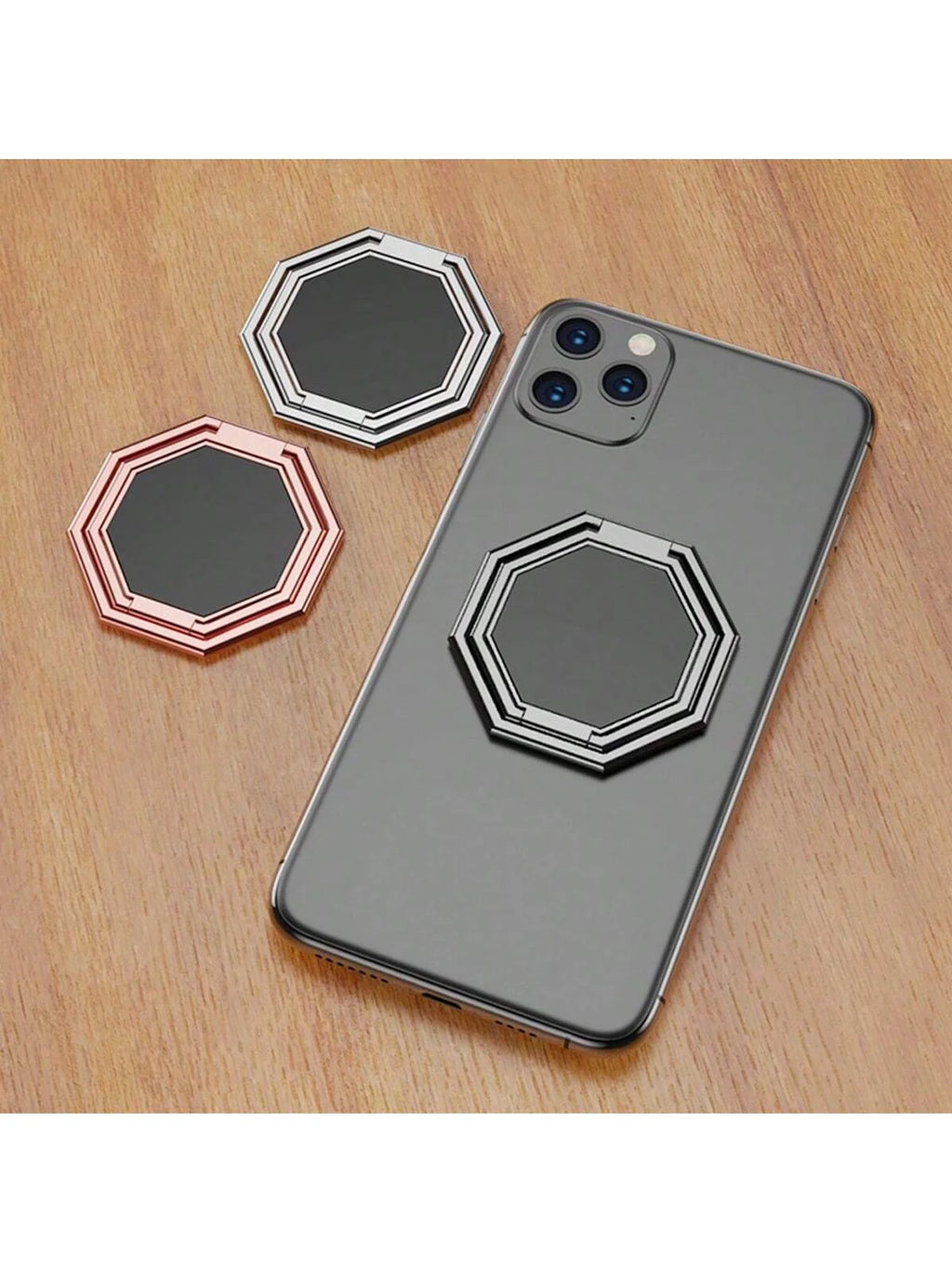 Zinc Alloy Mobile Phone Tablet Ring Holder Folding Stand 360 1 Qme