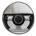 Foil Steering Wheel Cover Steering Wheel Sun Block Aluminum Foil Reflector Protective Vehicle Sunshade Heat Isolation for SUV Qme as shown