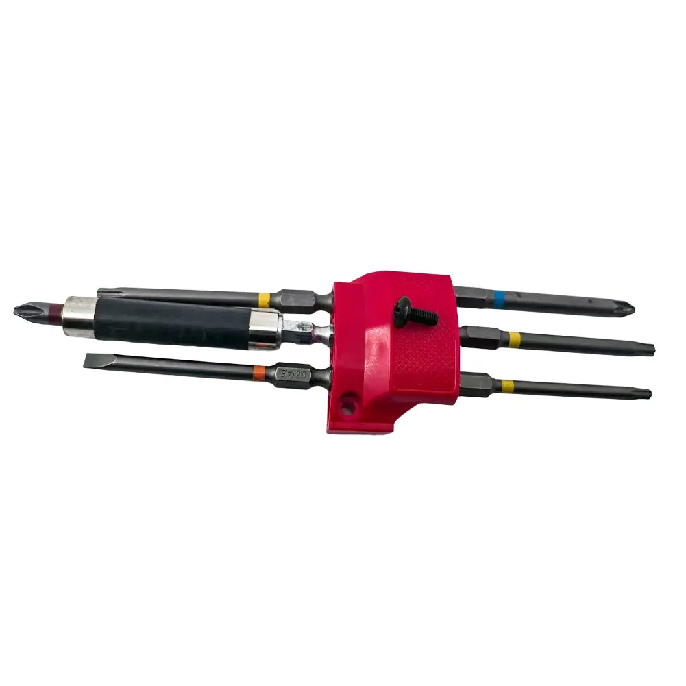 1pc Magnetic Bit Holder For 12V For Impact Driver Magnetic Tool Holder Wi Screws Qme