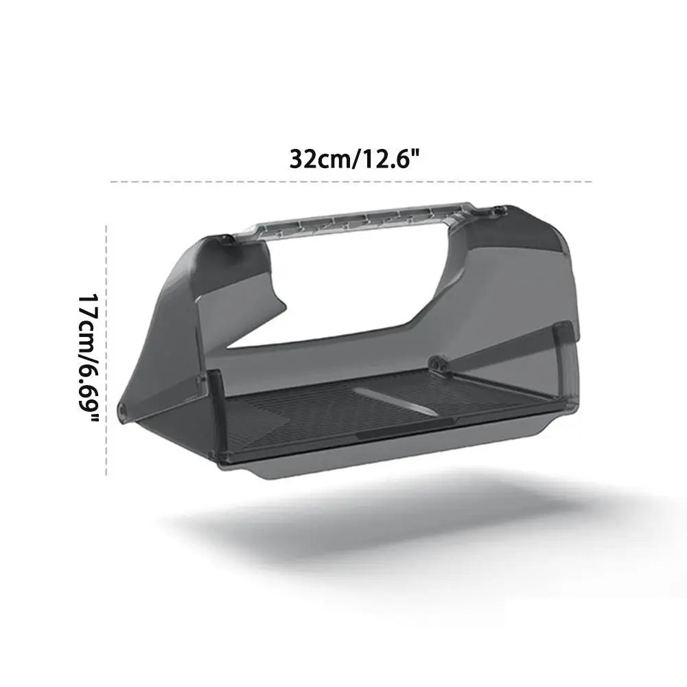 For Tesla Model Y Juniper Model 3 Highland 2025 2026 Under Screen Hidden Storage Box Behind Screen Center Console Organizer Case Qme