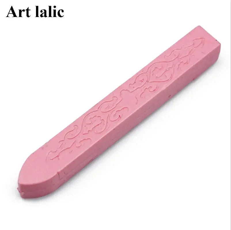Sealing Wax Stick Retro Seal Stamps For Letter Wedding Invitations 90*10*10mm Vintage Cord Wick Vintage Sealing Wax Sticks Qme Pink