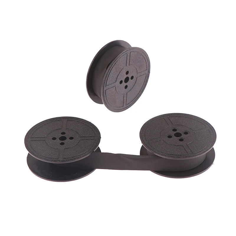 Typewriter Ribbon Twin Spool Black Replacement Most Qme
