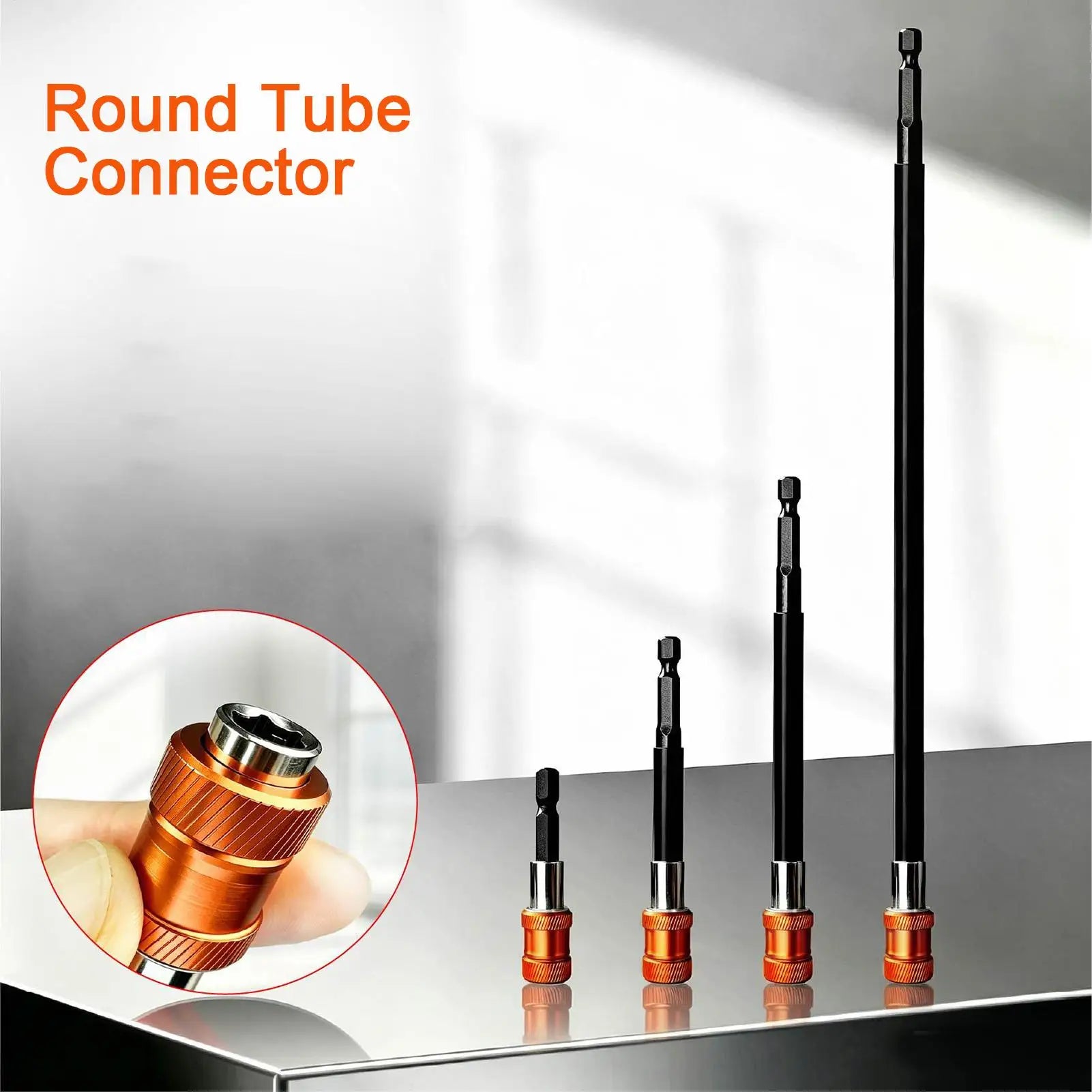 Magnetic Screw Ring 4-pieces Ergonomic Quick Release Bit Holder Magnetic Screw Holder For Drill For Construction Woodworking Qme