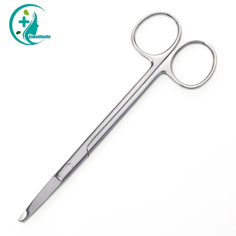 Remove Suture Scissors Stainless Steel Medical Trim Crescent Notch Qme