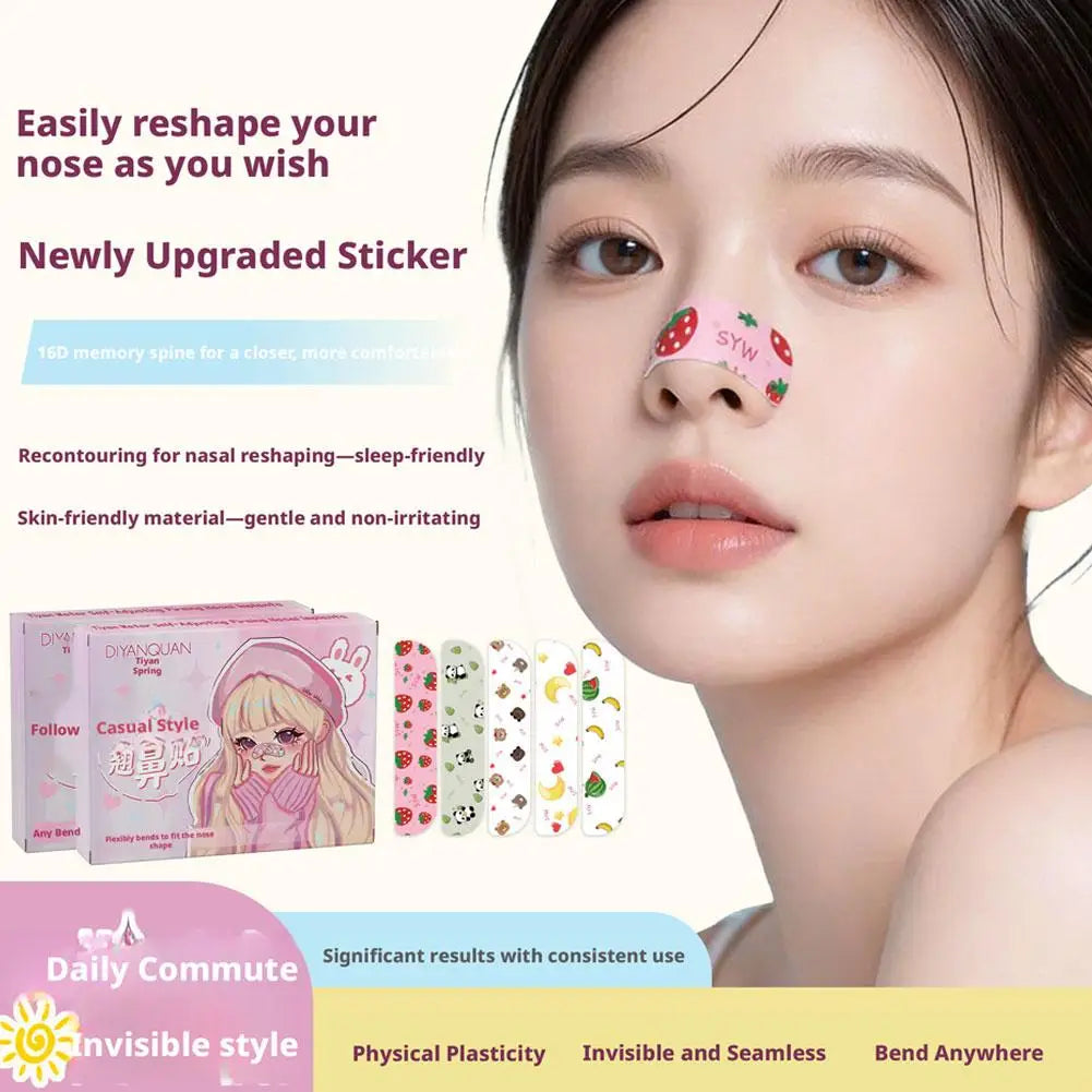 Narrow Nose Strips Reshaping Patches Shrink Patch Lifting Shaper Face Qme