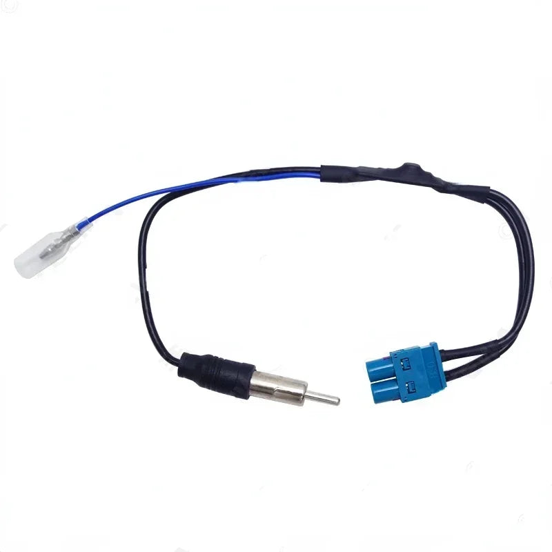 OEM Dual FAKRA RF Radio Antenna Adapter with Amplifier for Volkswagen RNS510/RCD510/310/Golf/MK5/MK6/Passat B6/B7/Tiguan Qme