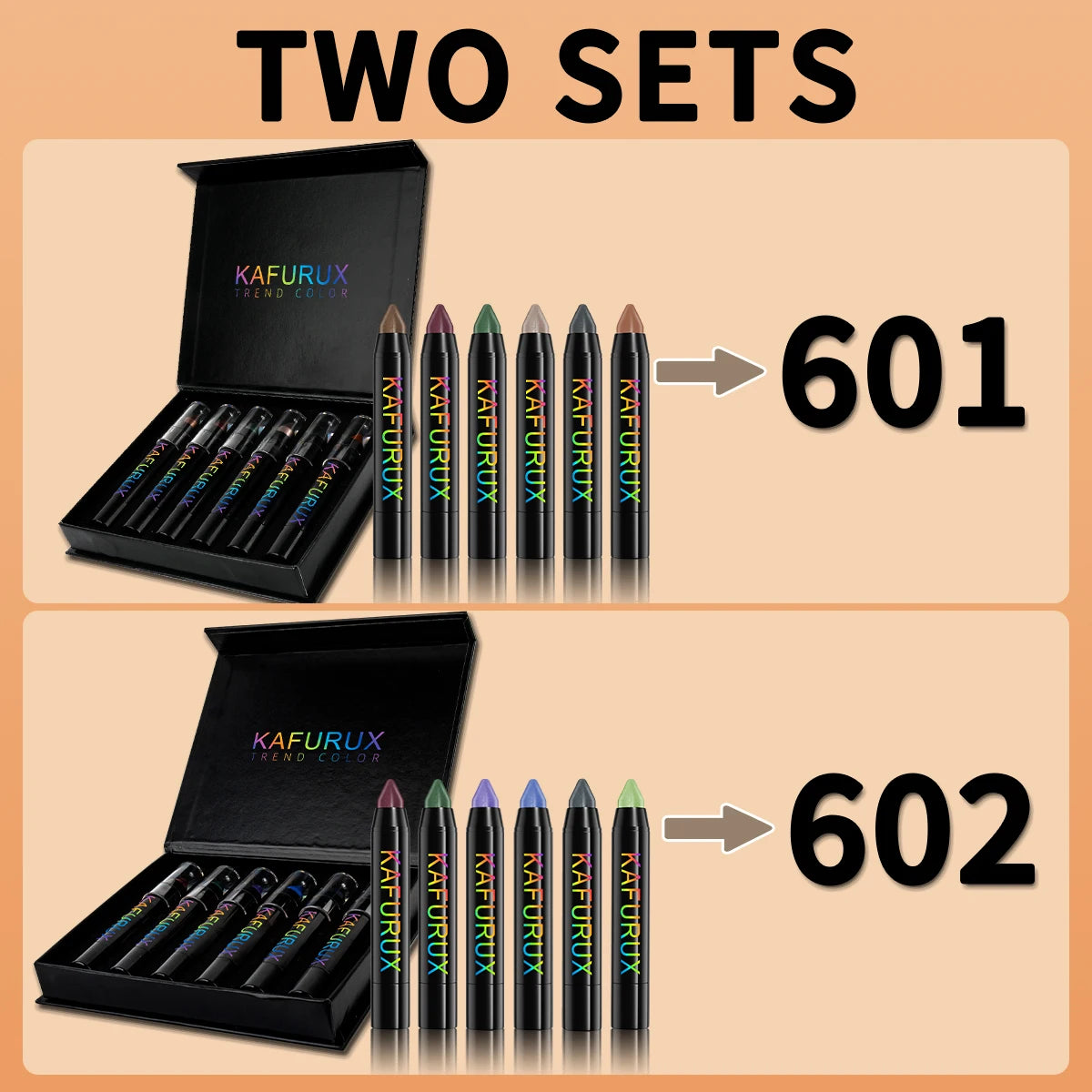 Metallic Purple Green Blue Eyeshadow Pencil Glitter Silkworm Liner Qme