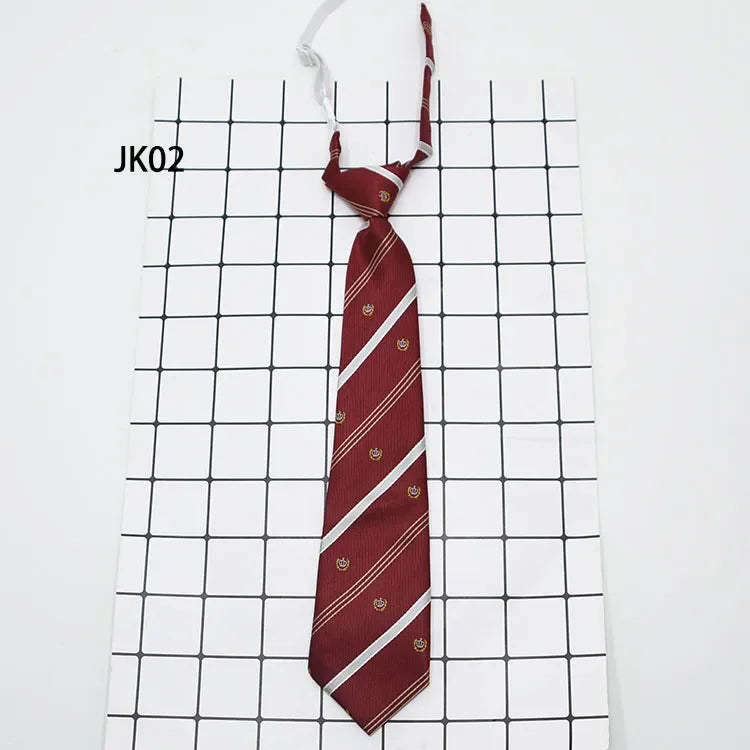 6- Tie Kid Children Cartoon Cotton Linen Creativity Fun Gifts Men Qme 02 China Mainland