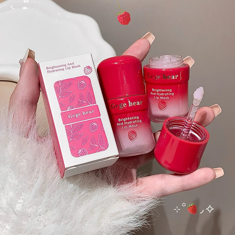 Gege Bear Lip Balm Moisturizing Fading Lines Prevent Chapped Lipstick Qme