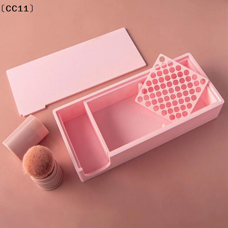 CC11Polymer Clay Cutter Anti-stick Starch Box Brush Soft Ceramic Qme