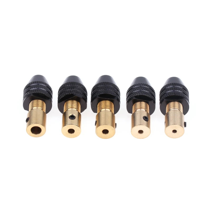 Universal Small Electronic Drill Bit Collet Mini Chuck Tool Set Fixture Clamp Micro Electric Drill Chuck 0.3-3.4mm Qme