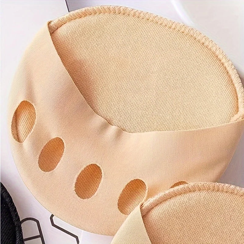 1 pair of foot sweat absorbing invisible split toe sole pads Qme