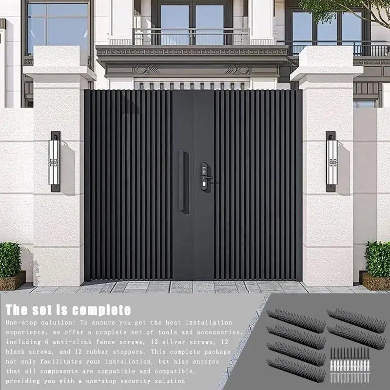 Bird Spikes Outdoor Anti-climb Pigeon Defender Strips Animal Outside Qme