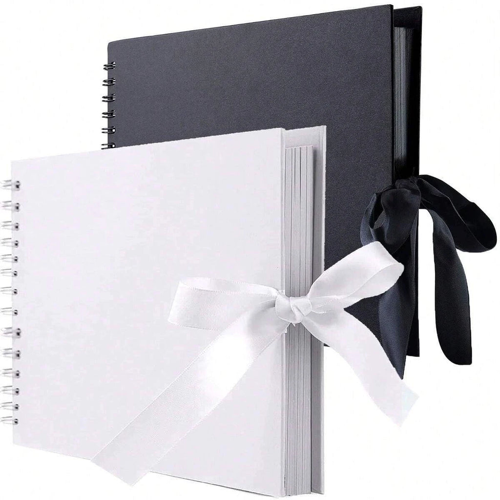 Scrapbook DIY Picture Book Album 40 Pages(29*20.5cm), Large Capacity, Pictures Album Book Birthday Wedding Anniversary Qme