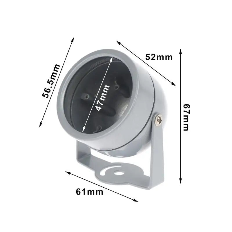 Outdoor Waterproof Metal Housing Cover DIY Surveillance Camera Qme M